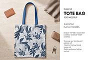 Canvas Tote Bag Mockup Bundle, a Merchandise Mockup by Pixel Foundry (Thumbnail 1 of 6)