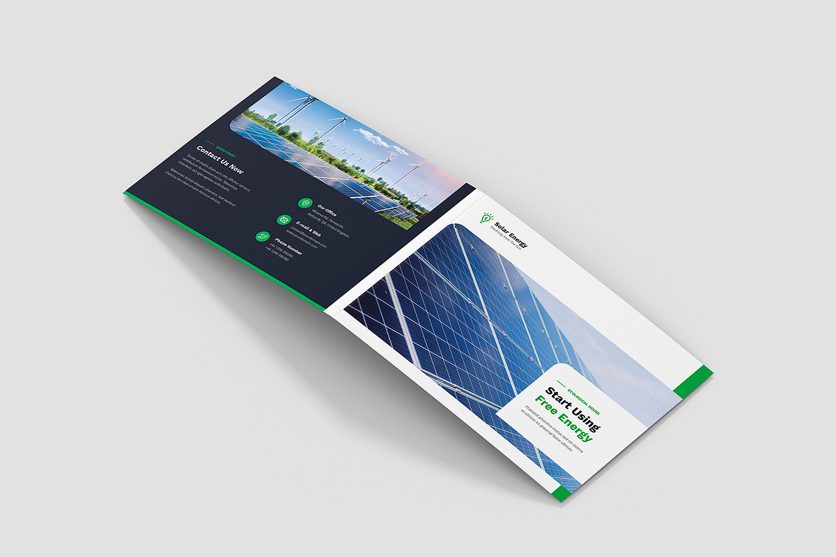 Solar Energy Brochure Landscape, a Brochure Template by artbart (Photo 2 of 7)