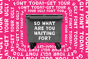 Pootato font - made from potatoes, a Sans Serif Font by ugly type (Thumbnail 8 of 8)