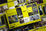 Vigor Gym & Fitness Presentation, a Presentation Template by One Pixel Man (Thumbnail 1 of 9)