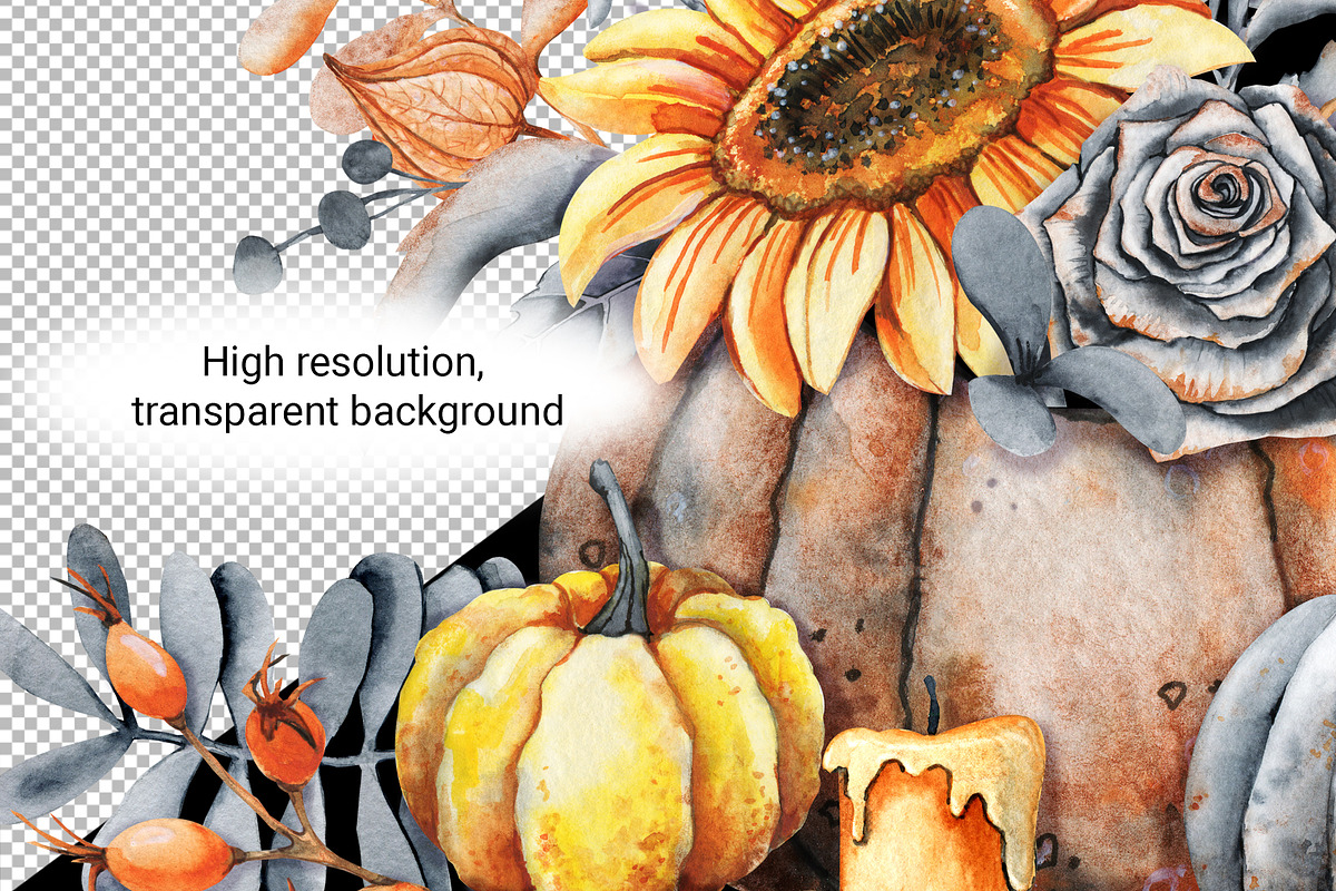Autumn watercolor collection, a Graphic by Artmanata (Photo 4 of 11)