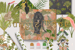Jungle Book clipart and patterns