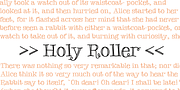 Holy Roller, a Handwritten Font by GRIN3 (Nowak) (Thumbnail 1 of 3)
