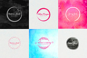 Feminine Logo Creator Kit - Circle, a Branding & Logo Template by Pulp Creative Studios (Thumbnail 10 of 10)