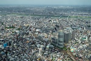 Aerial view of central Tokyo cityscape in Japan, an Architecture Photo by GoodGoods