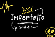 Imperfetto - Scribble Font Family, a Handwritten Font by Grezline Studio (Thumbnail 1 of 12)