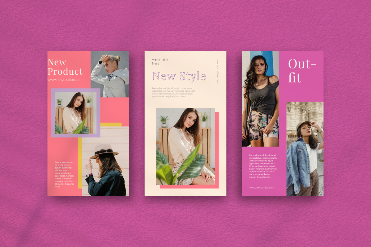 Pastel Instagram Template, a Social Media Template by Inkofert (Photo 7 of 11)
