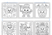 Bold and Easy 4th of July Coloring, a Seasonal Illustration by Coco Bloom (Thumbnail 2 of 8)