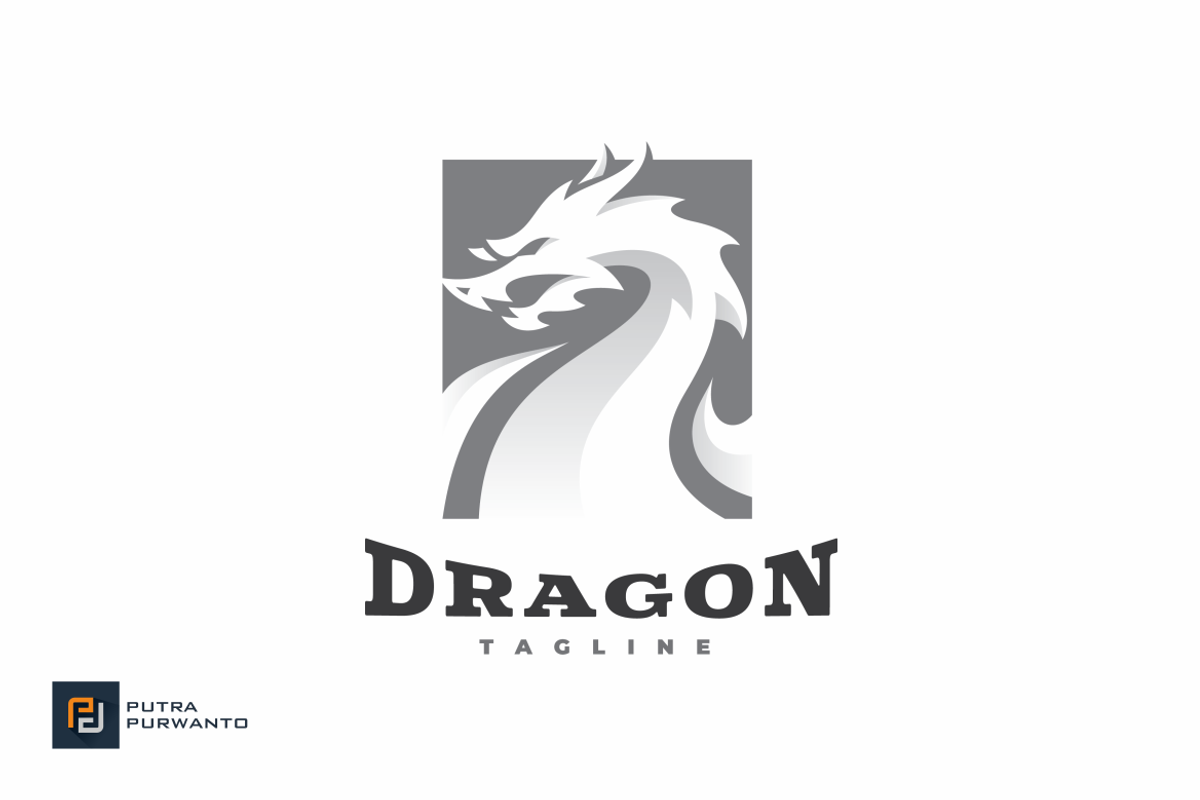 Dragon Silhouette Logo Design, a Branding & Logo Template by putra_purwanto (Photo 2 of 2)