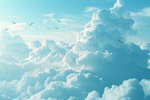 A vivid image of a sky filled with f, a Photo by LOGOCREATIVE