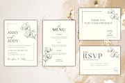 Minimalist Wedding Invitation Suite!, a Print Template by TheSimplySereneShop (Thumbnail 1 of 5)