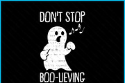 Lazy Halloween Ghost Boo SVG, an Object Graphic by Creativeusart (Thumbnail 2 of 4)