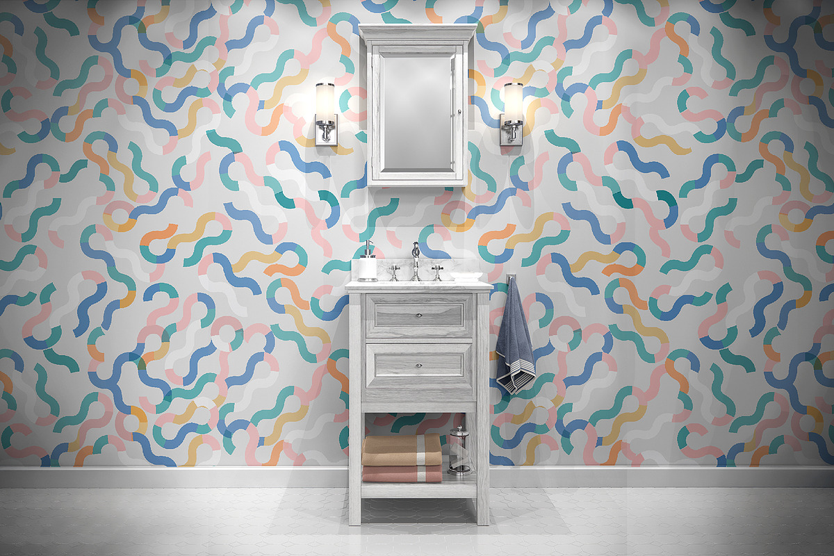 Colorful Geometric Circle Pattern, a Pattern Graphic by StudioGlouna (Photo 9 of 9)