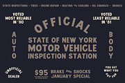 Slow Grade - Display Font, a Font by Rest Stop (Thumbnail 5 of 5)