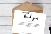 Business Thank You Card, a Card Template by Zqdo (Thumbnail 1 of 4)