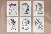 Female Beauty:Line Art Illustrations, a Person Illustration by Greywitch_Lola (Thumbnail 8 of 11)