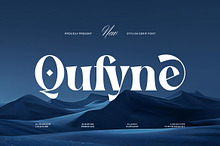 Qufyne || Elegant Classy Serif Font