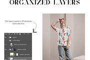 T-shirt Model Mockup Bundle, a Shirt Mockup by Neutral Mockups (Thumbnail 5 of 7)