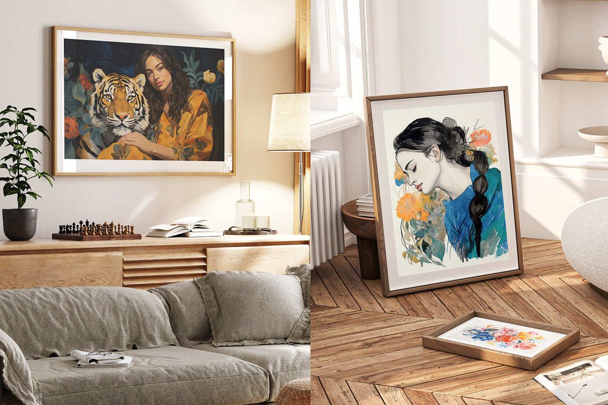Romantic ART Gallery, a Wallpaper Graphic by O m N i  Studio (Photo 11 of 15)