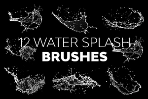 Water Splash Brushes