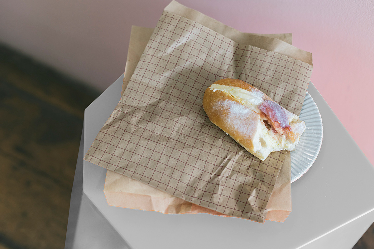 Everydays Cream Bun Scene Mockup, a Packaging Mockup by mockstar (Photo 2 of 2)