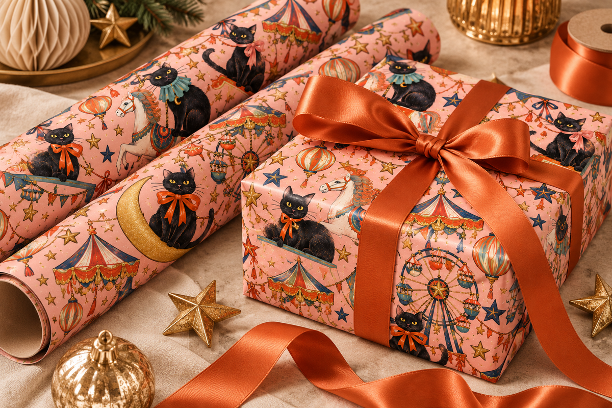 Midnight Carnival Seamless Patterns, a Pattern Graphic by Colorsfav (Photo 2 of 7)