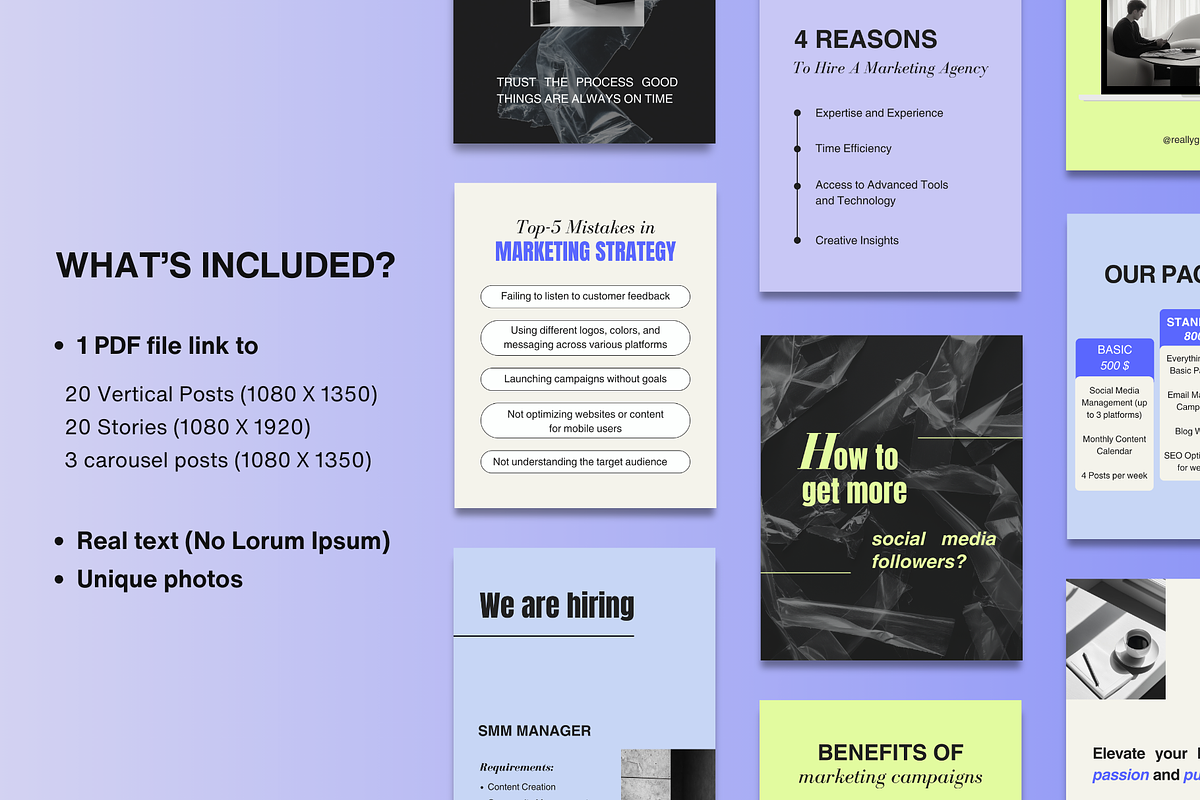 Digital Marketing Instagram Kit, a Social Media Template by Ollyta May (Photo 2 of 13)