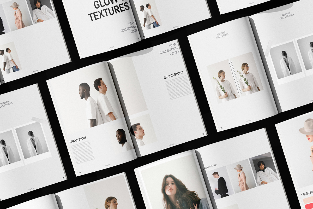Minimalist Lookbook Magazine, a Magazine Template by Templeste (Photo 1 of 10)