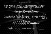 Twenty Night | Handwritten Font, a Handwritten Font by Ibrahima_Studio (Thumbnail 7 of 8)