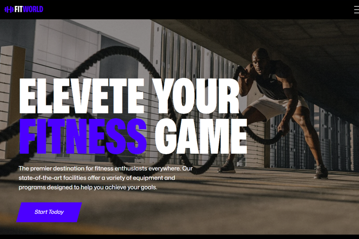 Wix Studio Gym Fitworld Template., a Wix Template by MuzammilMahida (Photo 15 of 18)