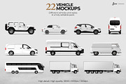 22 Vehicle Mockups - Cars and more, a Cups & Container Mockup by JAZZ STUDIO (Thumbnail 9 of 9)