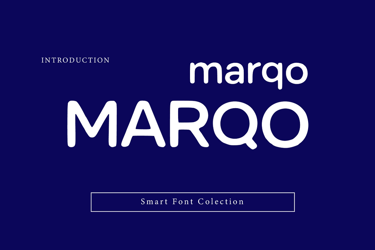 Marqo, a Sans Serif Font by Wow Magic (Photo 1 of 3)