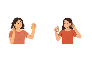 Woman selecting jewelry while, a Beauty & Fashion Photo by ZinetroN