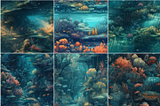 Nautical - Seamless Underwater Art, a Pattern Graphic by Pixel Perfect Patterns (Thumbnail 10 of 10)