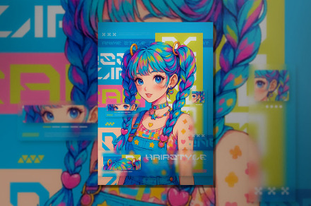 Pastel Vibes Flyer Poster Design, a Poster Template by Brainwave