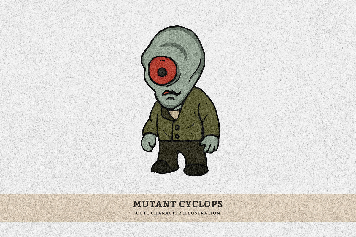 Creepy Horror Villains Illustration, an Illustration by MEANDSTUDIO (Photo 10 of 11)
