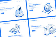 75 Cybersecurity Isometric Icons, a Duotone Icon by Prosymbols (Thumbnail 7 of 12)