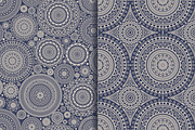 Set of 18 seamless pattern Mandala, a Pattern Graphic by NataLito (Thumbnail 2 of 11)