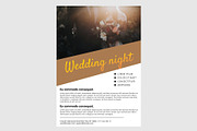 Wedding Flyer, a Flyer Template by PenciGraphics (Thumbnail 2 of 2)