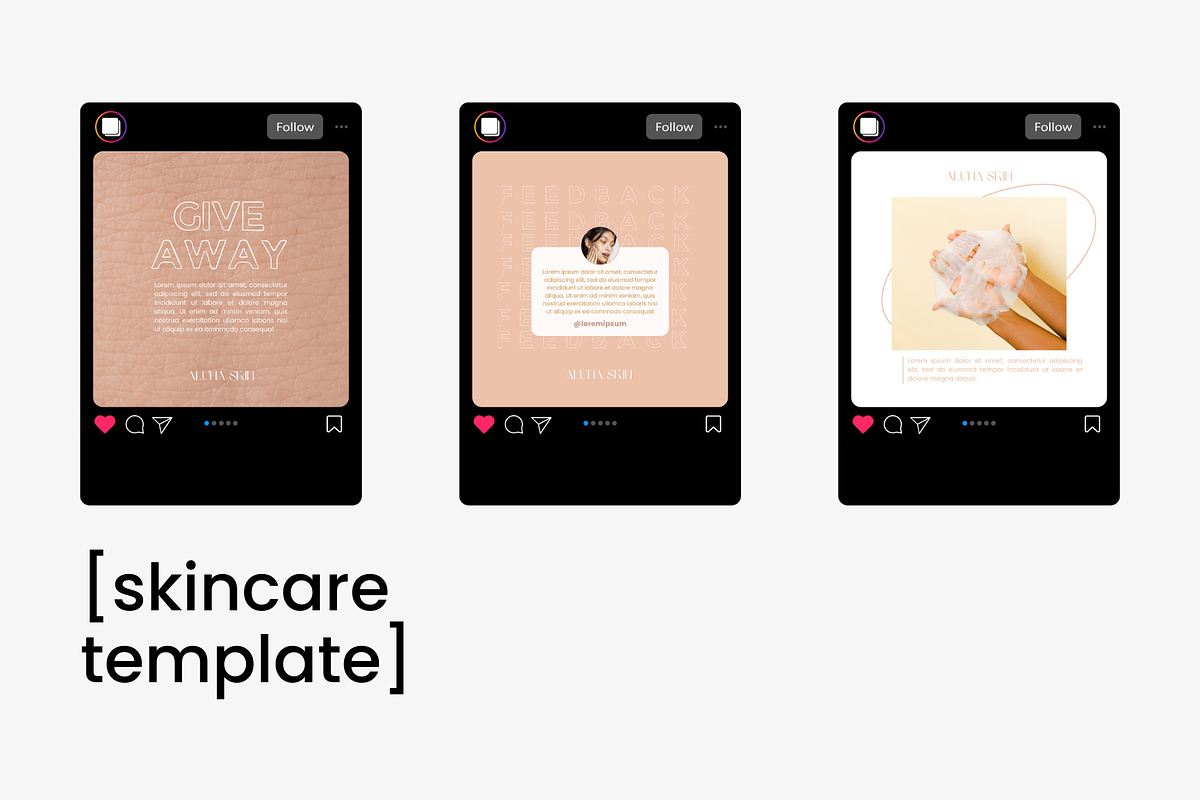 200 Instagram Posts Template Kit, a Social Media Template by Moodwave Studio (Photo 3 of 6)
