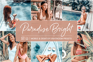 PARADISE BRIGHT LIGHTROOM PRESETS