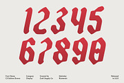 CS Salient Drawn, a Blackletter Font by Craft Supply Co. (Thumbnail 4 of 8)