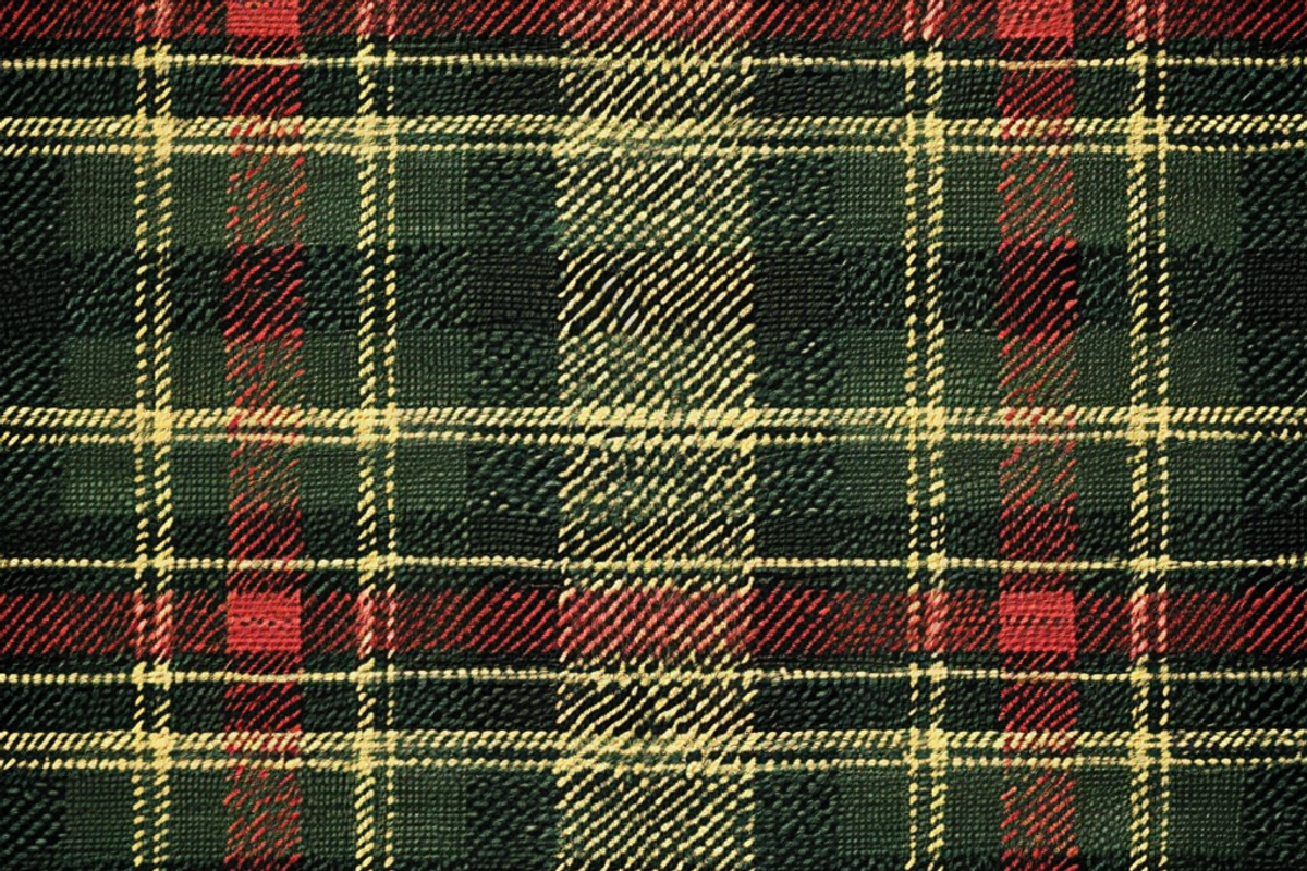 Christmas Tartan Pattern, a Pattern Graphic by Printable Treasure (Photo 3 of 7)