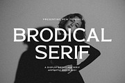 Brodical Serif, a Serif Font by Violet Natural (Thumbnail 1 of 8)