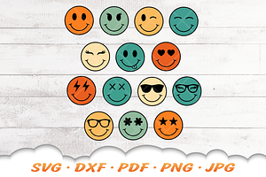 Smiley Face SVG Bundle