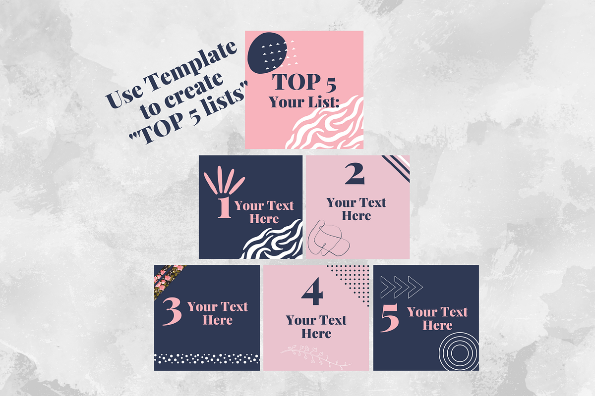 Instagram Post Template In Canva, a Social Media Template by KatieLearns (Photo 4 of 4)