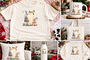 Whimsical Santa Gnome Holiday Scroll, a Seasonal Illustration by Printable Design Store (Thumbnail 2 of 3)