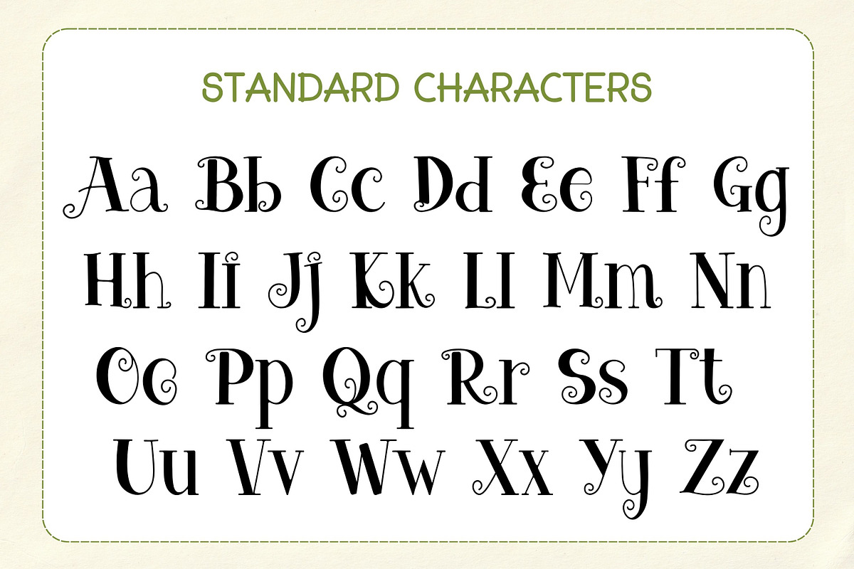 Sweet Swirl - Display Font, a Serif Font by Adalin Shop (Photo 3 of 3)
