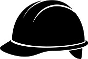 Safety Helmet Silhouette Bundle, a Work Illustration by balal (Thumbnail 10 of 13)