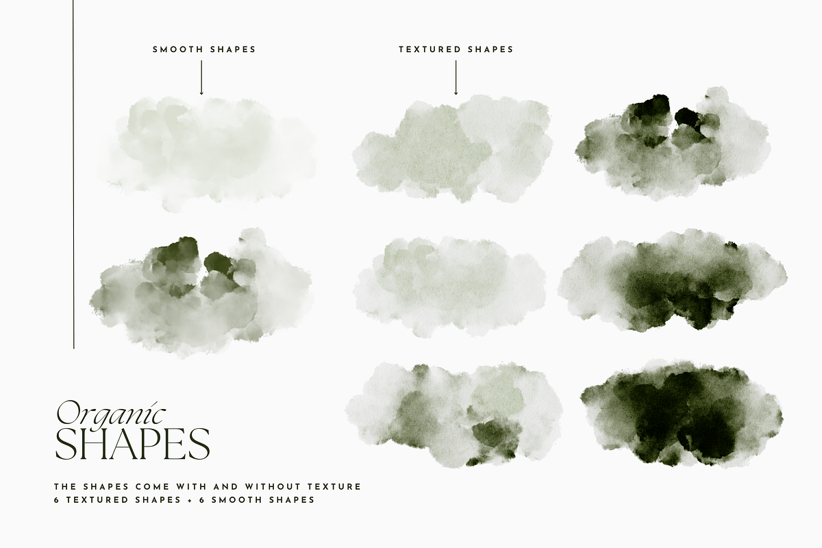 Abstract Watercolor Backgrounds, a Texture Graphic by Altea Design Studio (Photo 10 of 12)